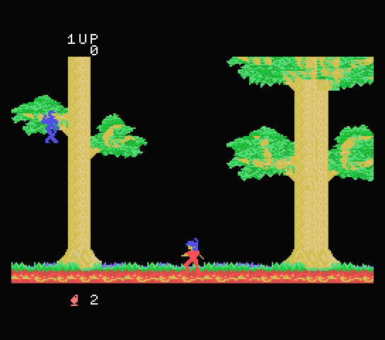 Kageno Densetsu: The Legend Of Kage screenshot 2 for MSX